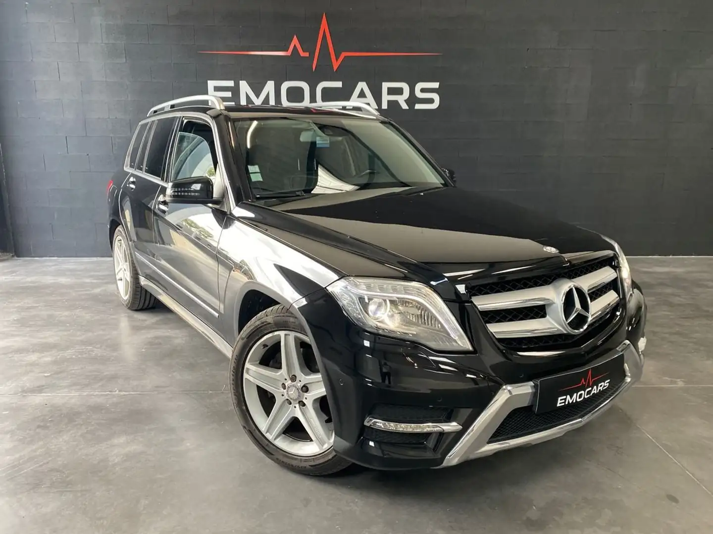 Mercedes-Benz GLK 220 220 cdi 4 matic AMG line Noir - 1