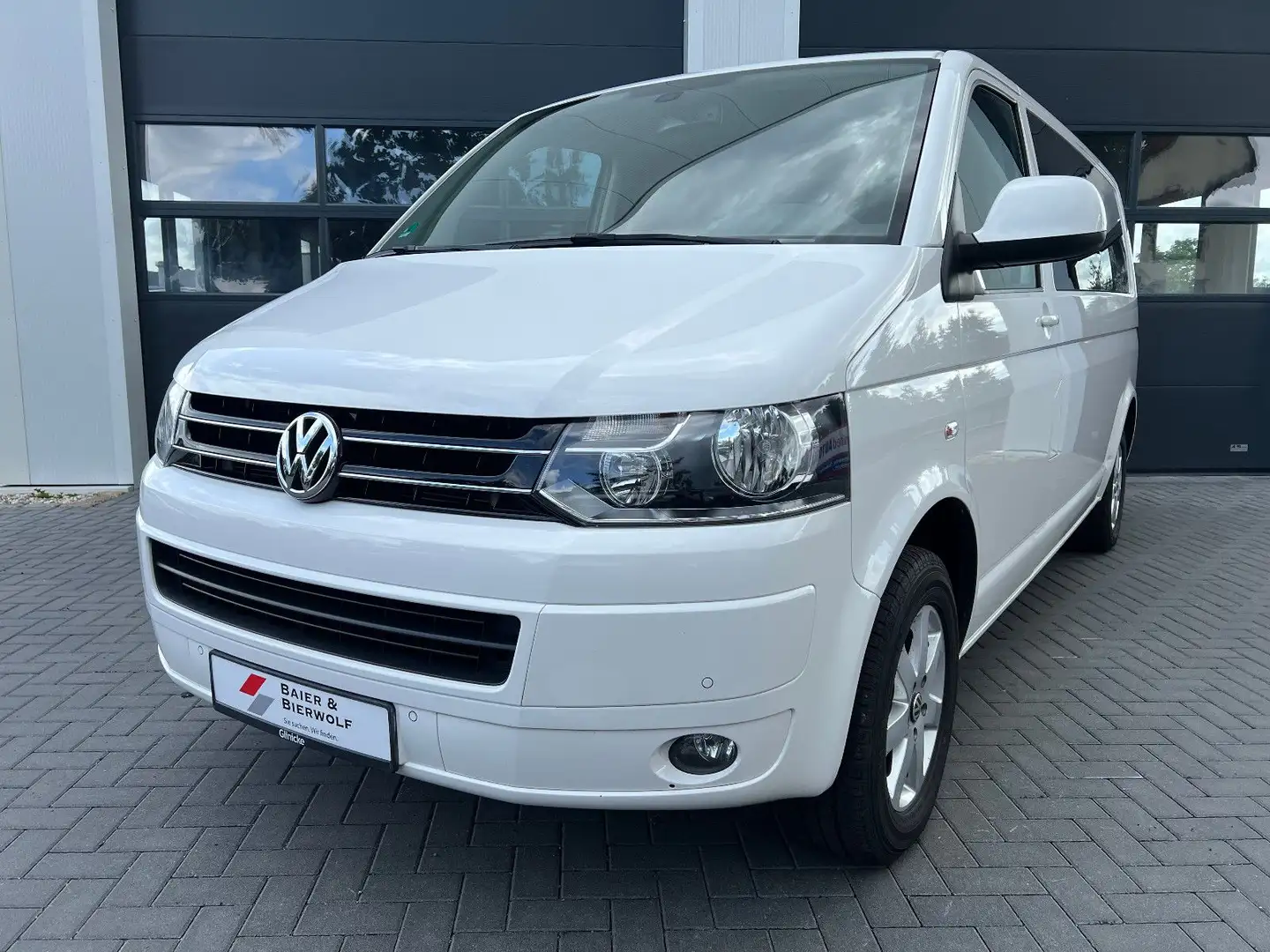 Volkswagen T5 Caravelle Comf. lang 4Motion Allrad 9 Sitzer Wit - 2