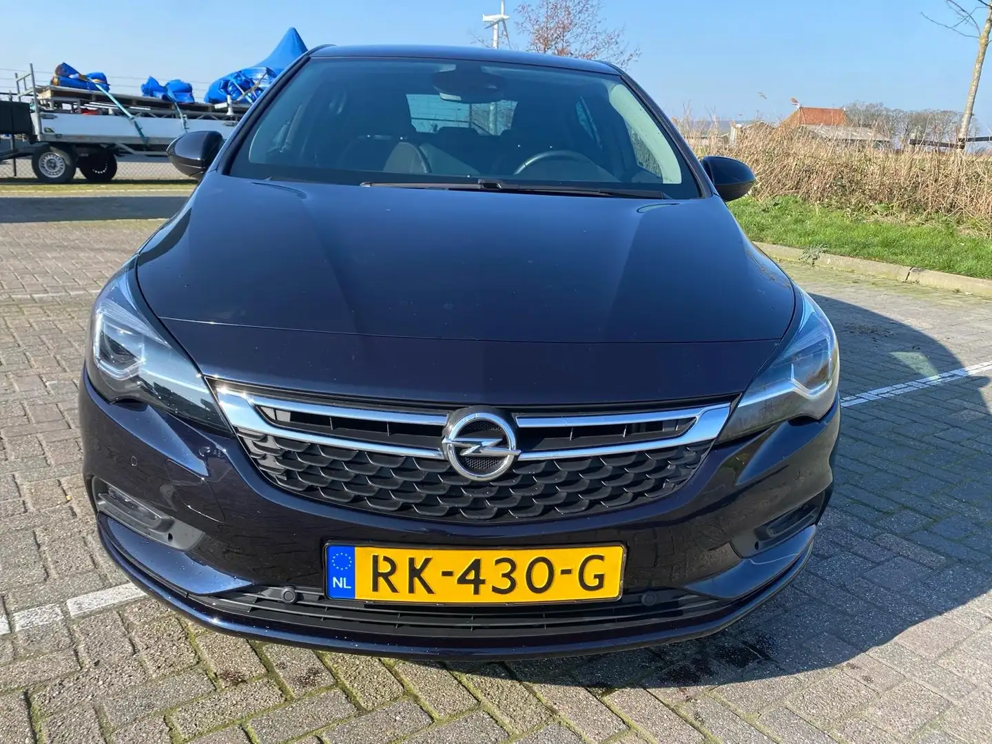 Opel Astra 1.0 Innovation+/cruise control/climate control/ABS Blauw - 2
