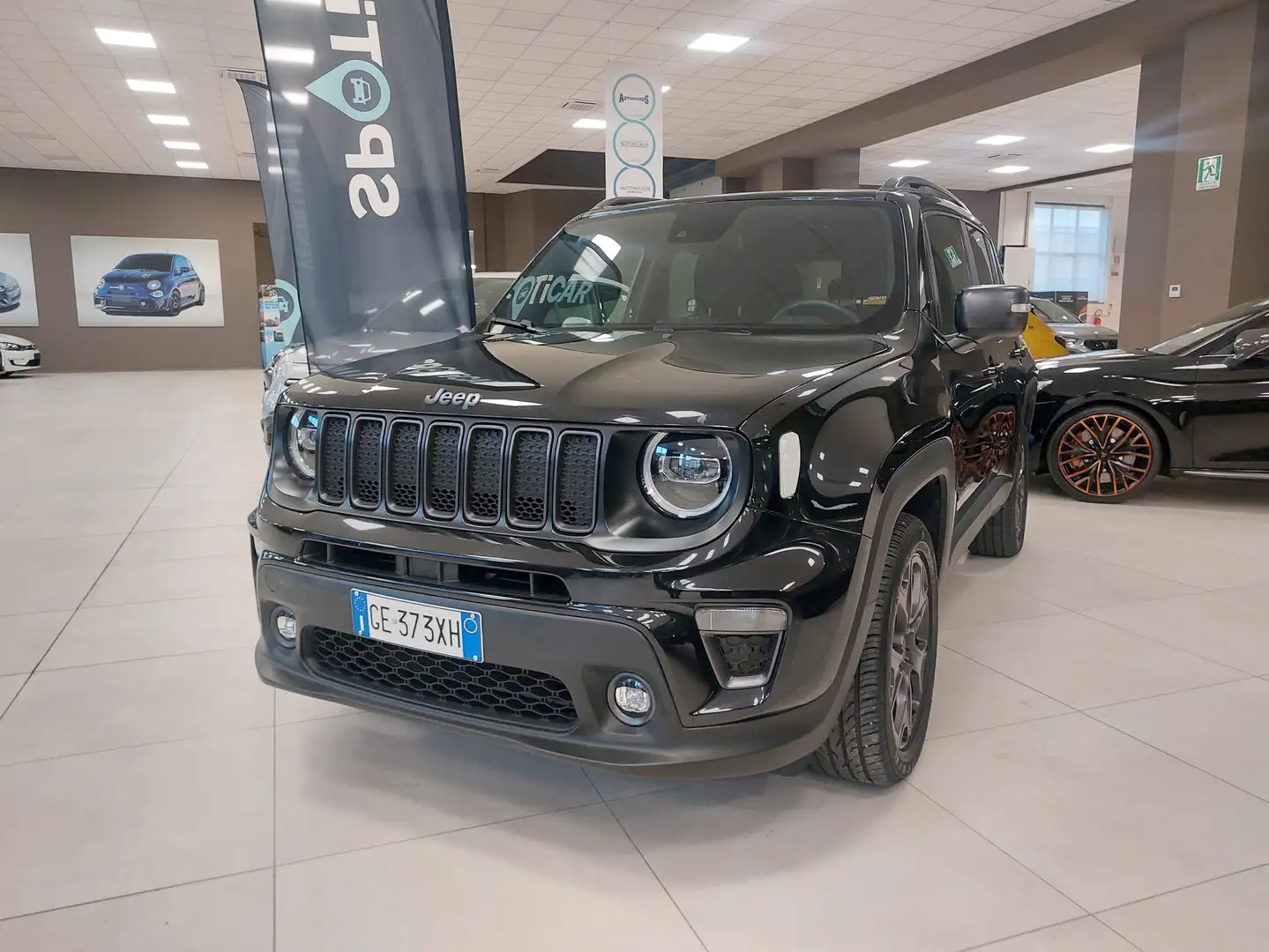 Jeep Renegade 1.3 t4 phev 80th Anniversary 4xe USATO GARANTITO Nero - 1