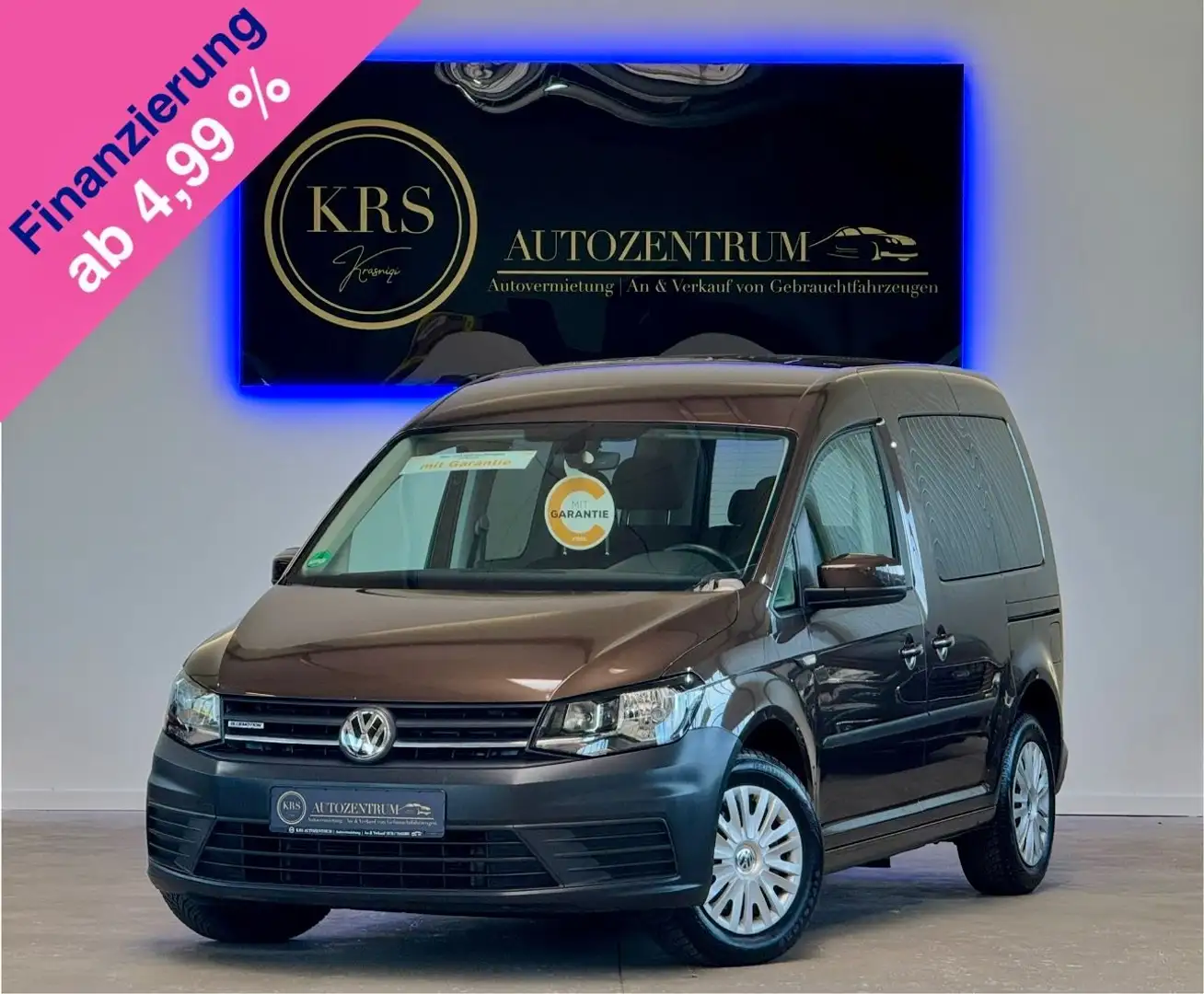 Volkswagen Caddy 2.0 TDI *GARANTIE*2xSCHIEBETÜR*1HAND*TEMPO Bruin - 1