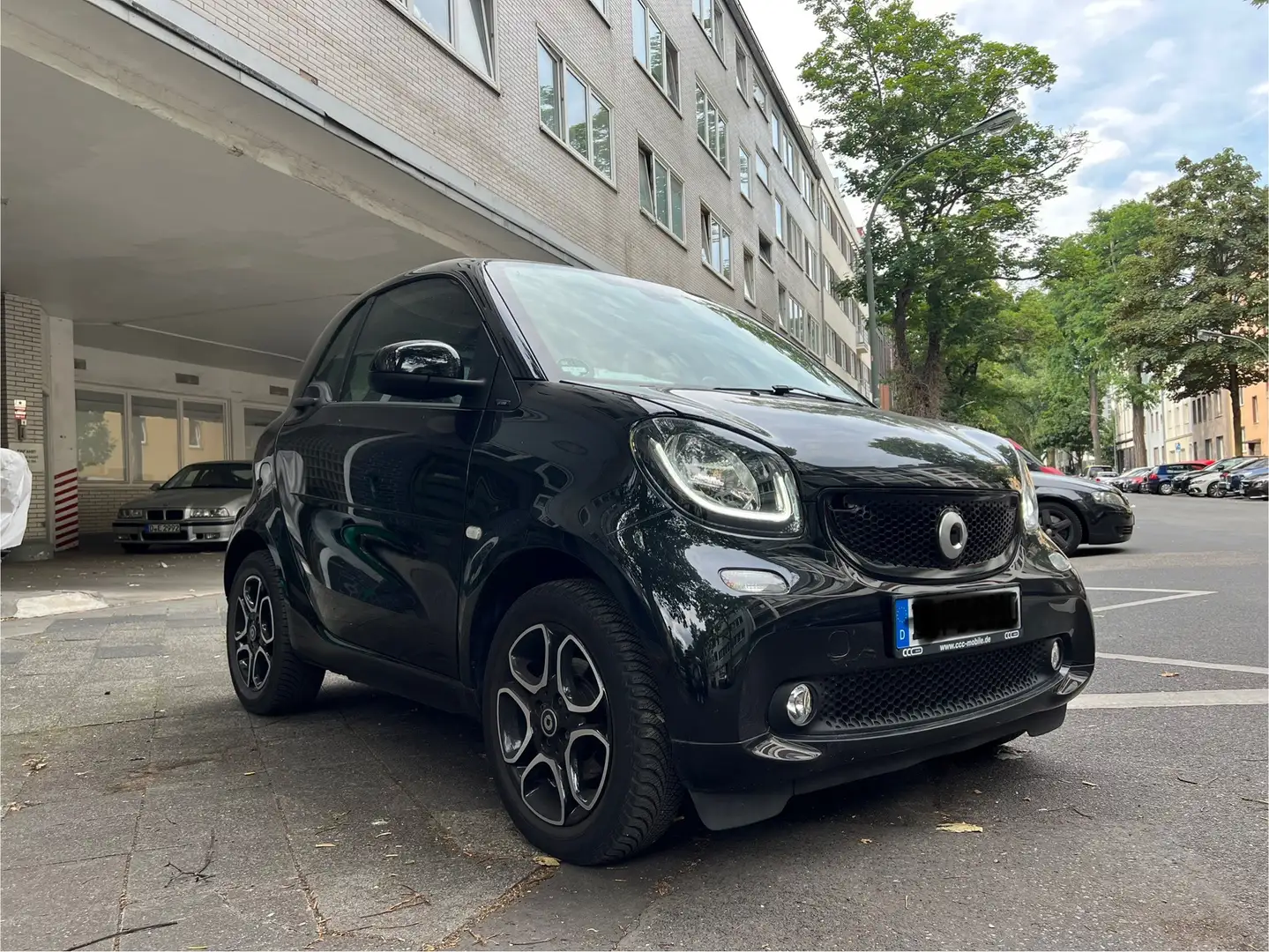 smart forTwo Prime Navi/Sitzheiz/Allwetter/Leder Schwarz - 2
