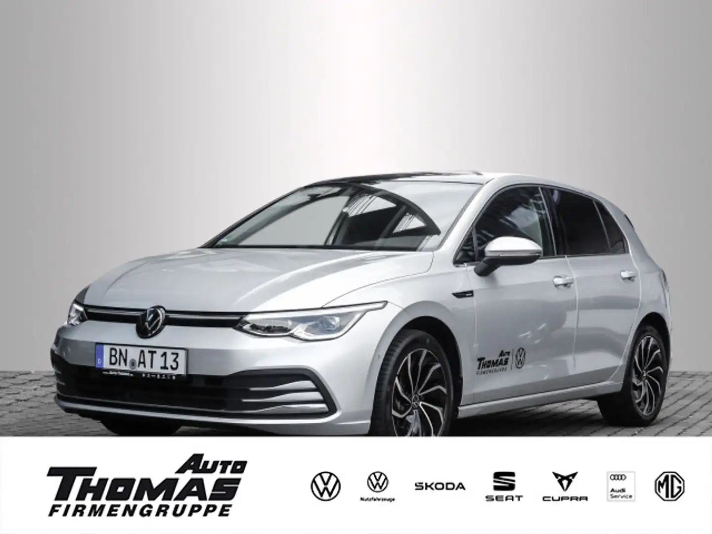 Volkswagen Golf VIII Style 1.5 TSI PANO+MATRIX-LED+NAVI+SHZ Argento - 1