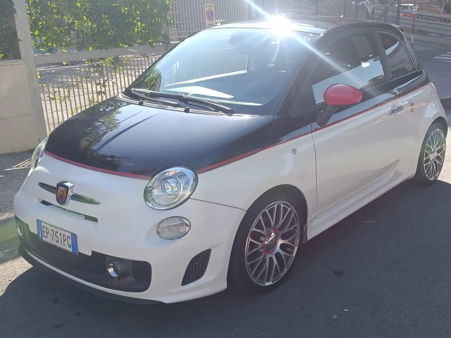 Abarth 595 595 1.4 16v t. t-jet turismo 160cv Blanc - 1