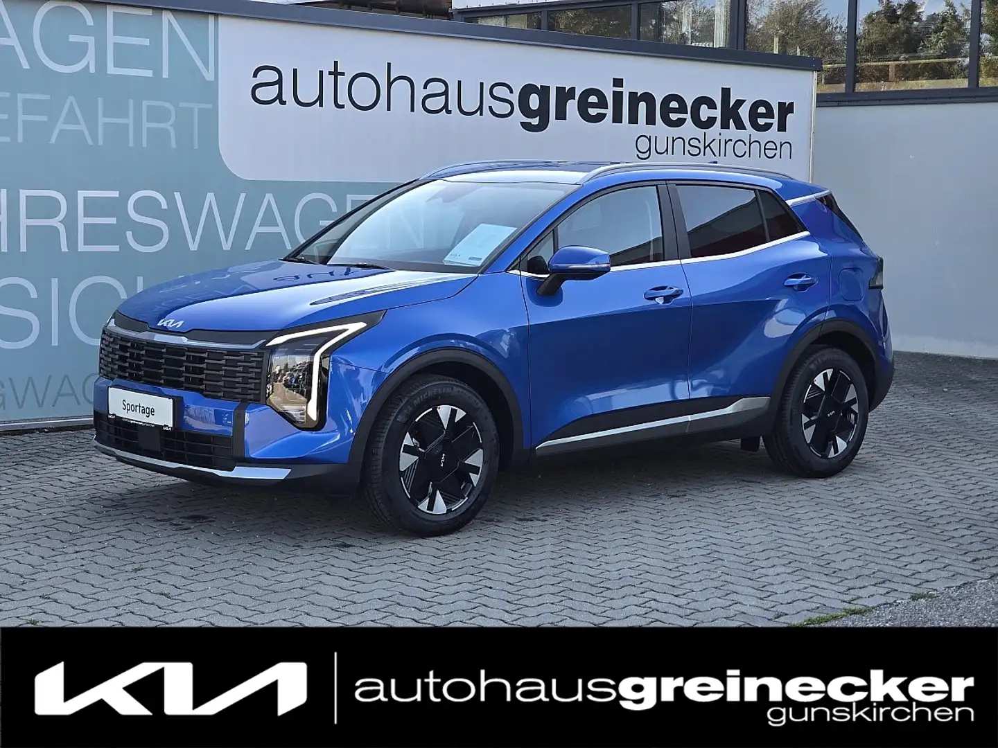 Kia Sportage 1,6 TGDI Silber Blau - 1