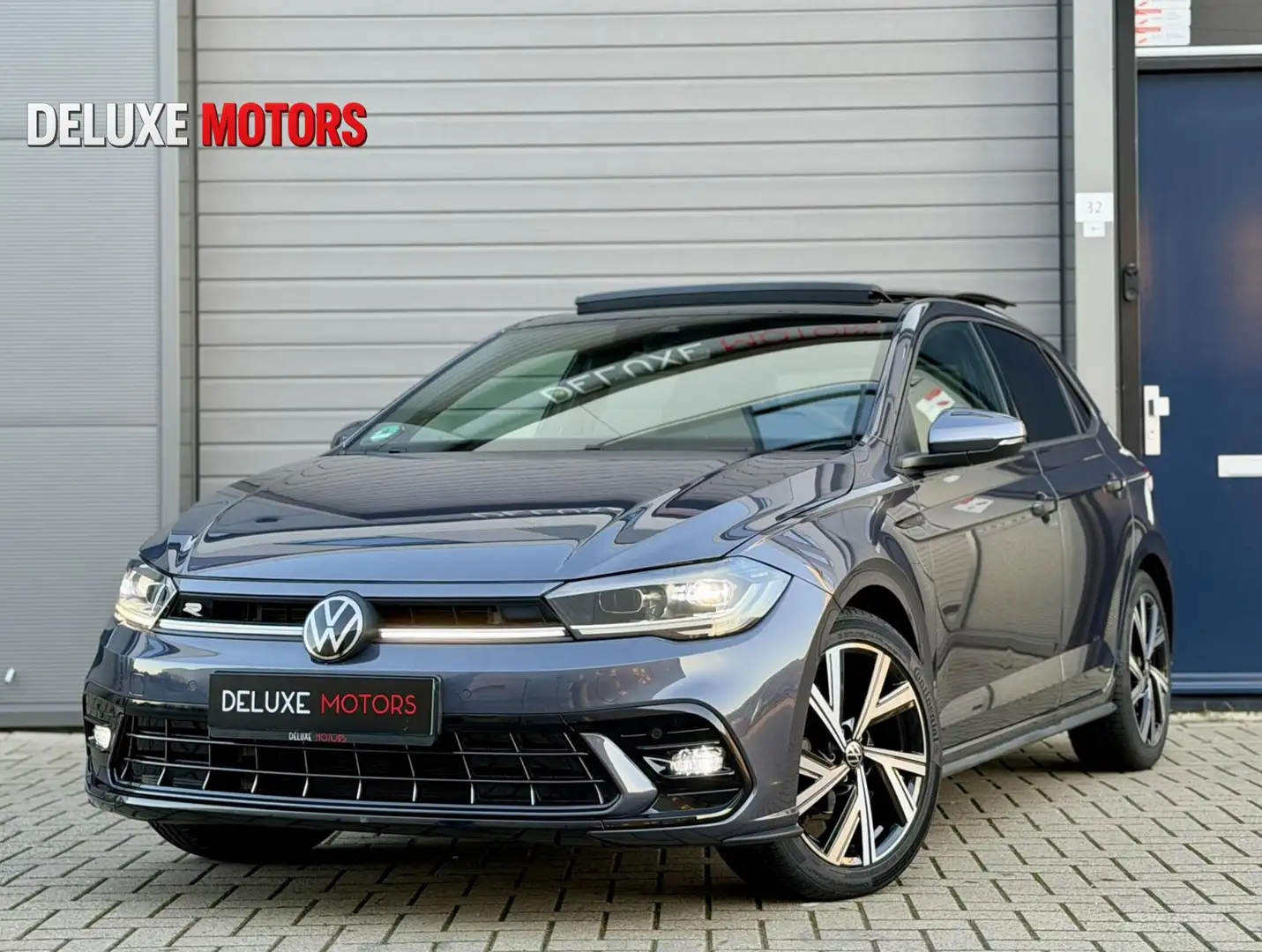 Volkswagen Polo 1.0 TSI R-Line Beats|Pano|IQ| 3x R-Line Gris - 1