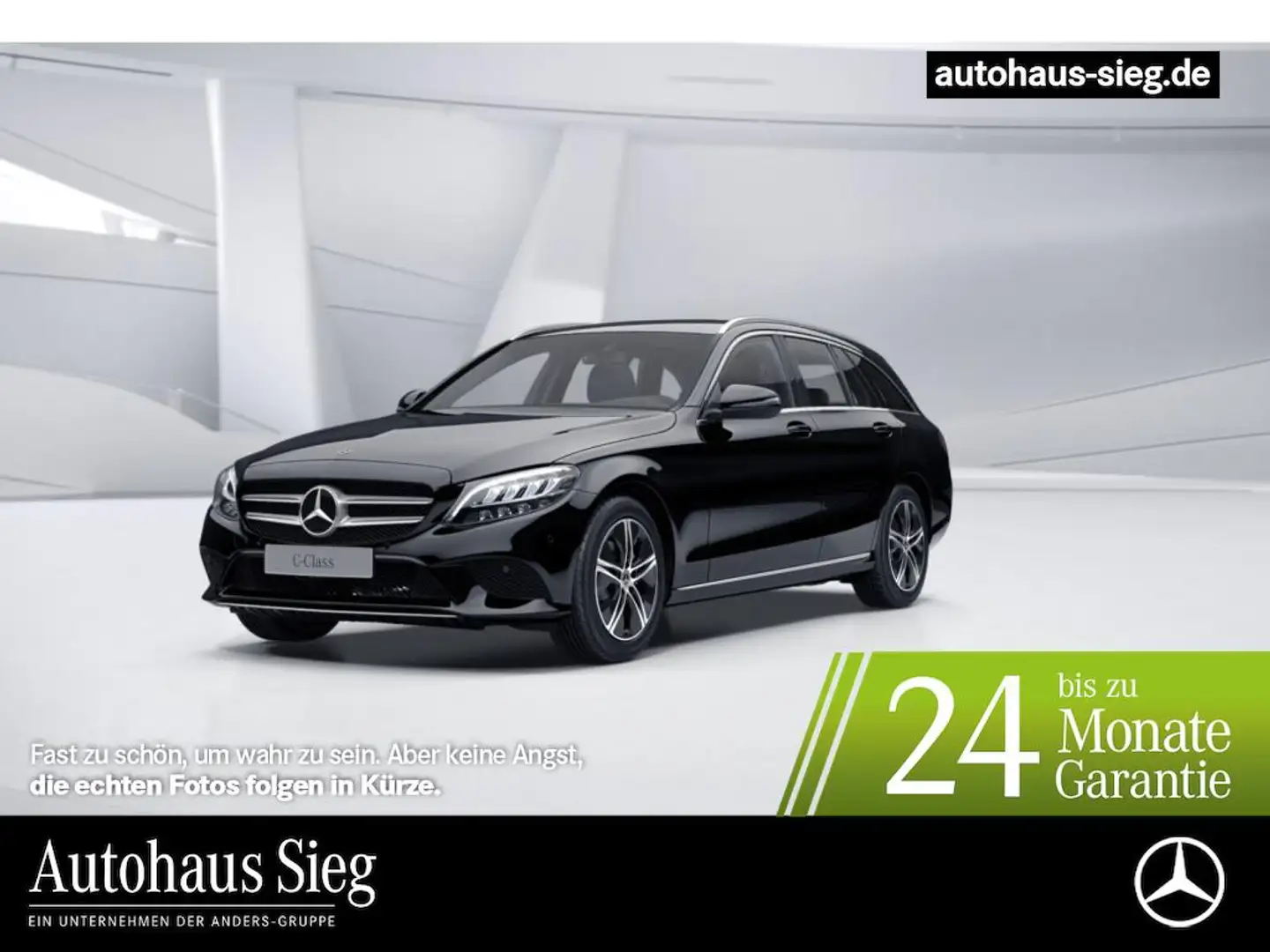 Mercedes-Benz C 200 d T Avantgarde+COM+LED+Kamera+AHK+Spur-P. Schwarz - 1