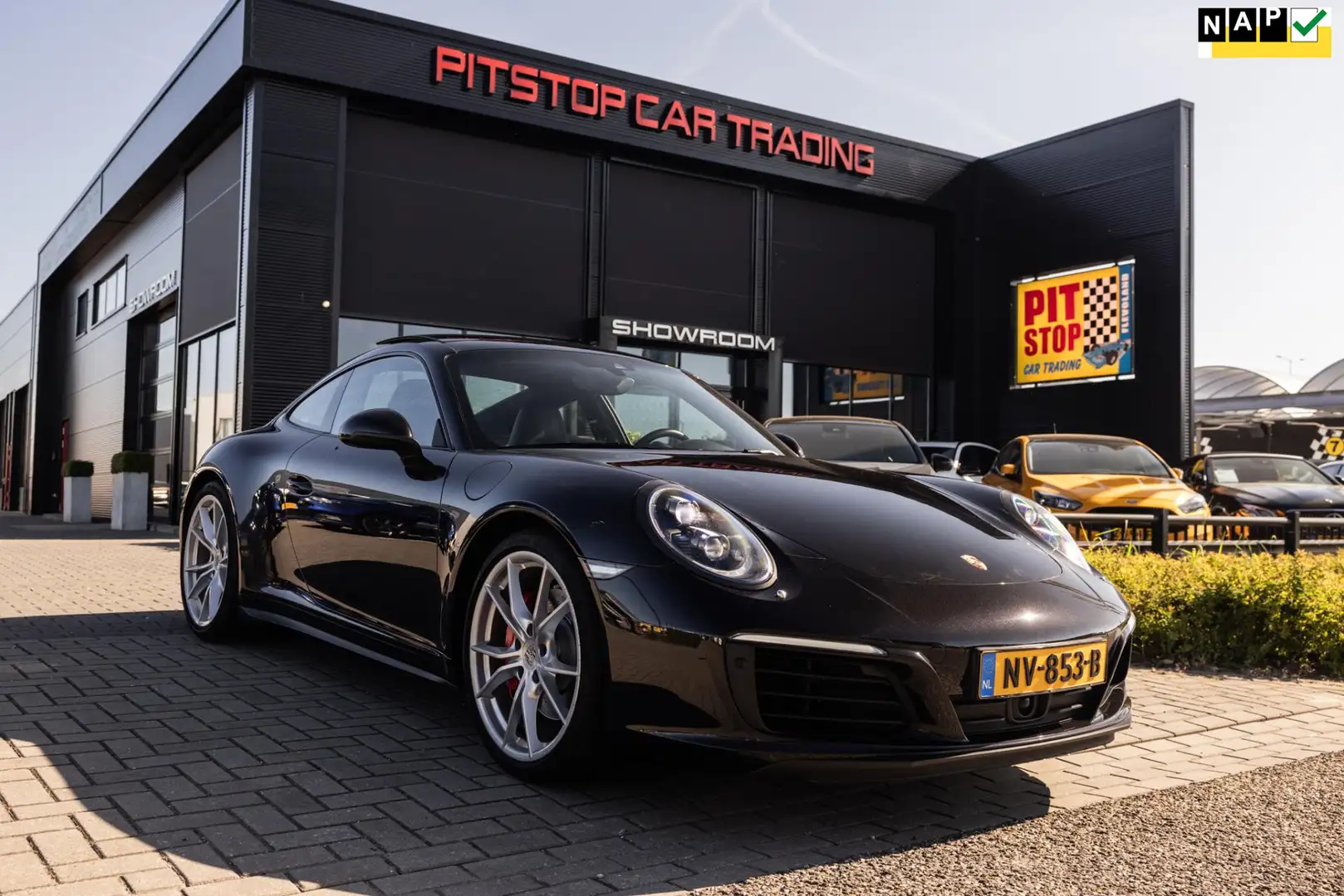 Porsche 991 991.2 3.0 Carrera 4S, 420 PK, Pano, Sportabgas, 18 Černá - 1