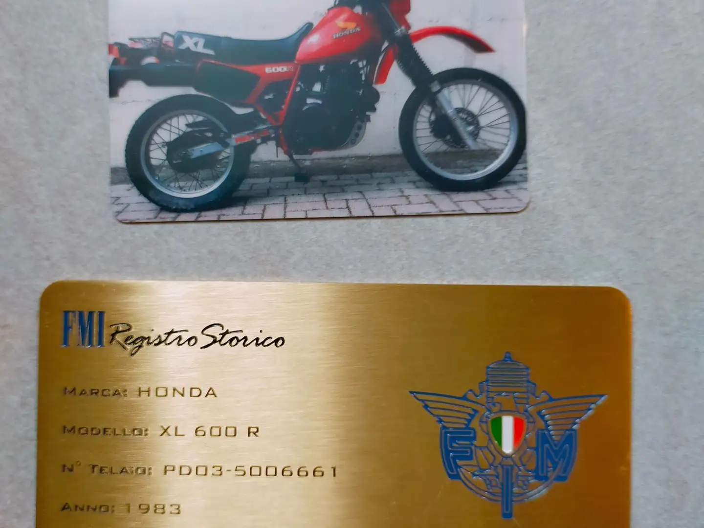 Honda XL 600 R Rood - 1