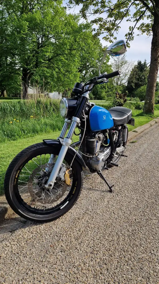 Yamaha SR 500 SR500 - 2J4 - SPECIAL Bleu - 1