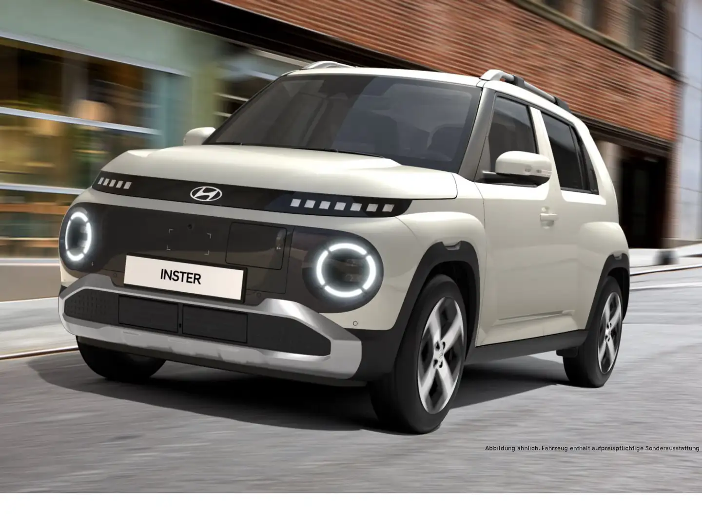 Hyundai Inster INSTER Elektro Prime 49 kWh Glas-Schiebedach Blanco - 1