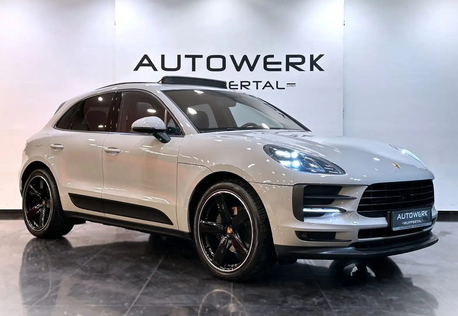 Porsche Macan *PANO*LUFT*KAMERA*LEDER*ACC*AHK* Gri - 1