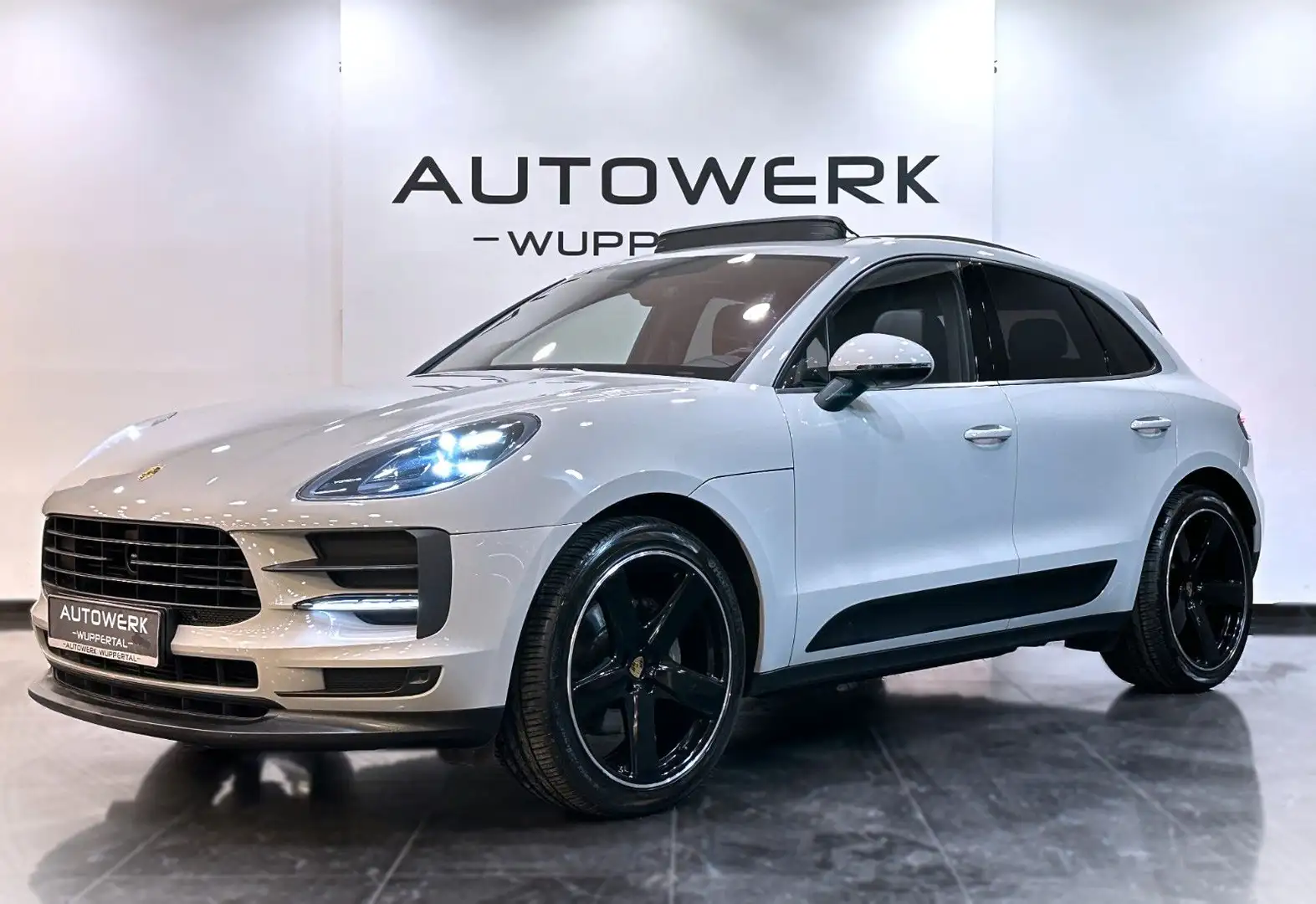 Porsche Macan *PANO*LUFT*KAMERA*LEDER*ACC*AHK* Сірий - 2