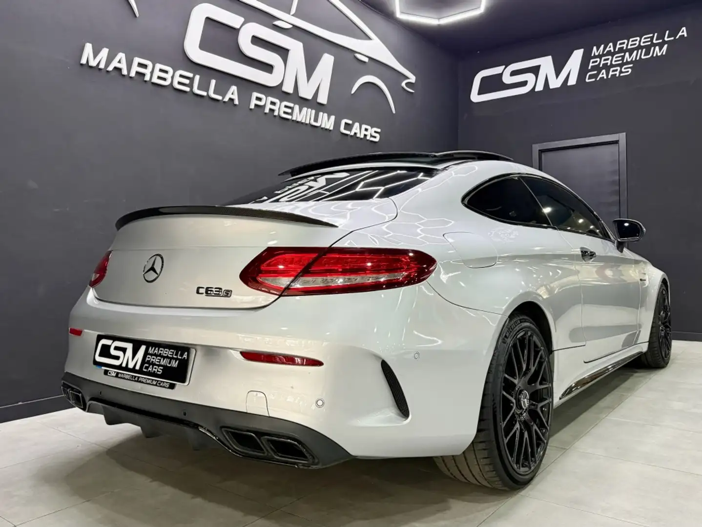 Mercedes-Benz C 63 AMG Coupé S 7G Plus Gris - 2
