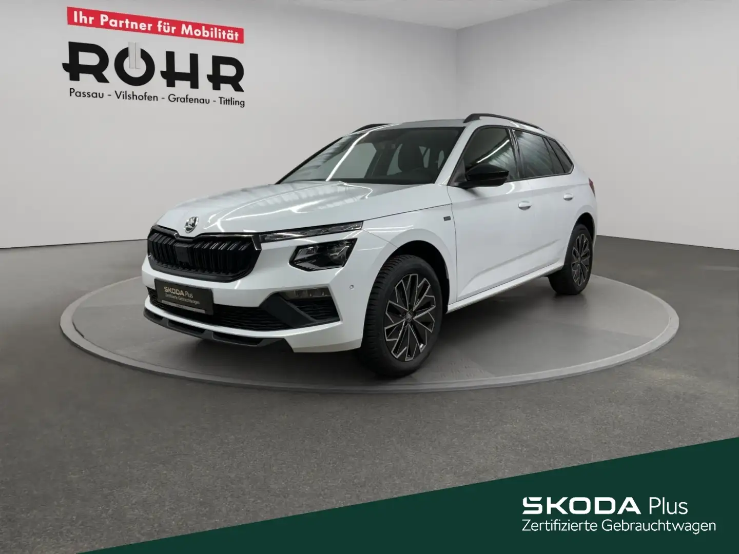 Skoda Kamiq Selection (AHK.Navi.LED) 1.0 TSI DSG Weiß - 1
