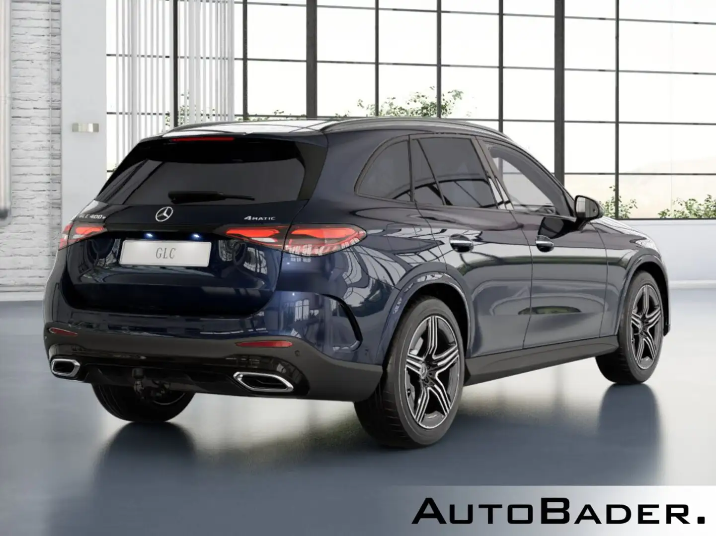 Mercedes-Benz GLC 400 GLC 400 e 4M AMG HAL DISTR DigiLi PSD AHK AIRMAT Blau - 2
