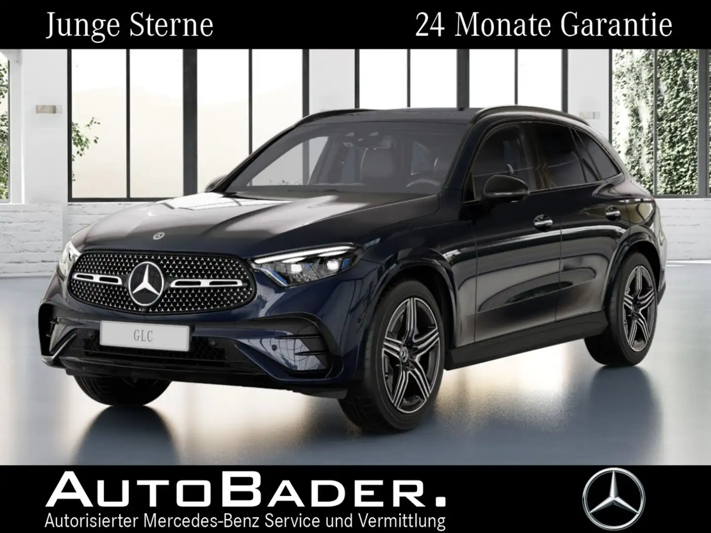 Mercedes-Benz GLC 400 GLC 400 e 4M AMG HAL DISTR DigiLi PSD AHK AIRMAT Blau - 1