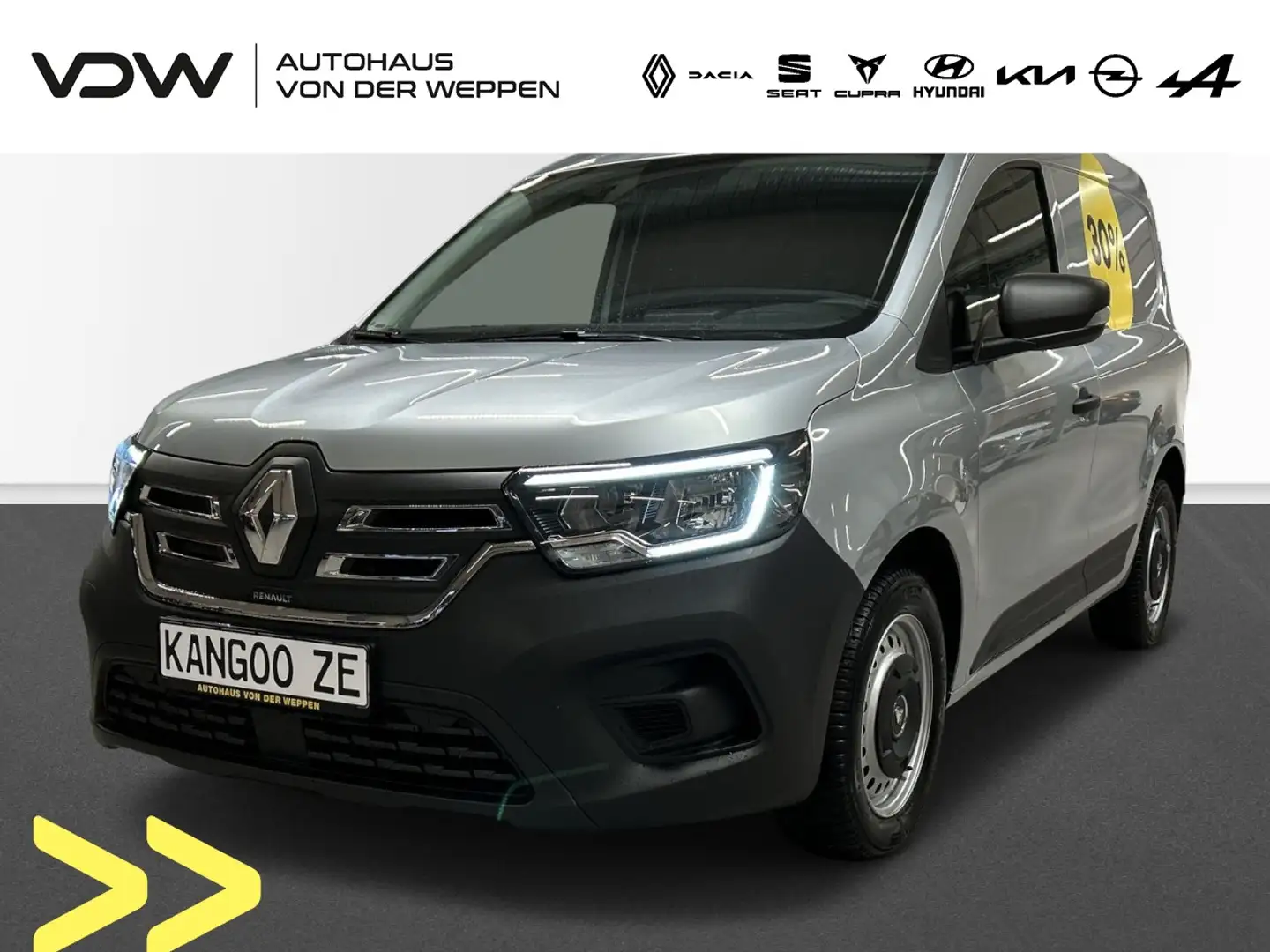 Renault Kangoo E-TECH Klima Einparkhilfe Fenster el. Gri - 1