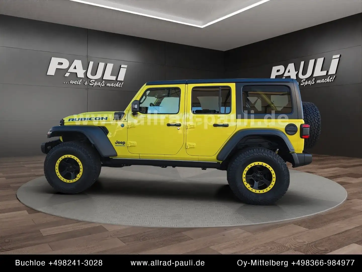 Jeep Wrangler Unlimited 2.0 PHEV Rubicon | BEADLOCK Gelb - 2