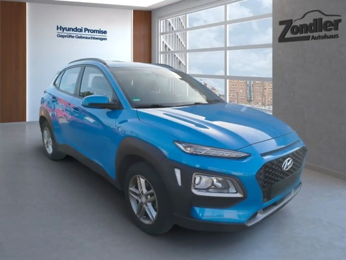 Hyundai KONA 1.0 Turbo Trend Navi Sitzheizung Klimaautomatik Sp Azul - 2