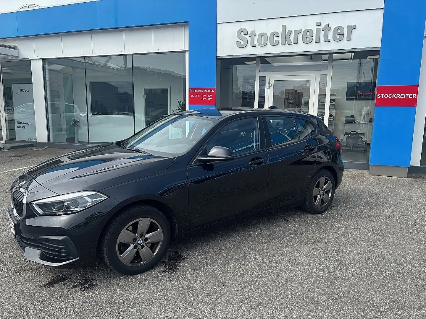BMW 116 d Aut.*LED*NAVI*VIRTUAL*PDC Schwarz - 2