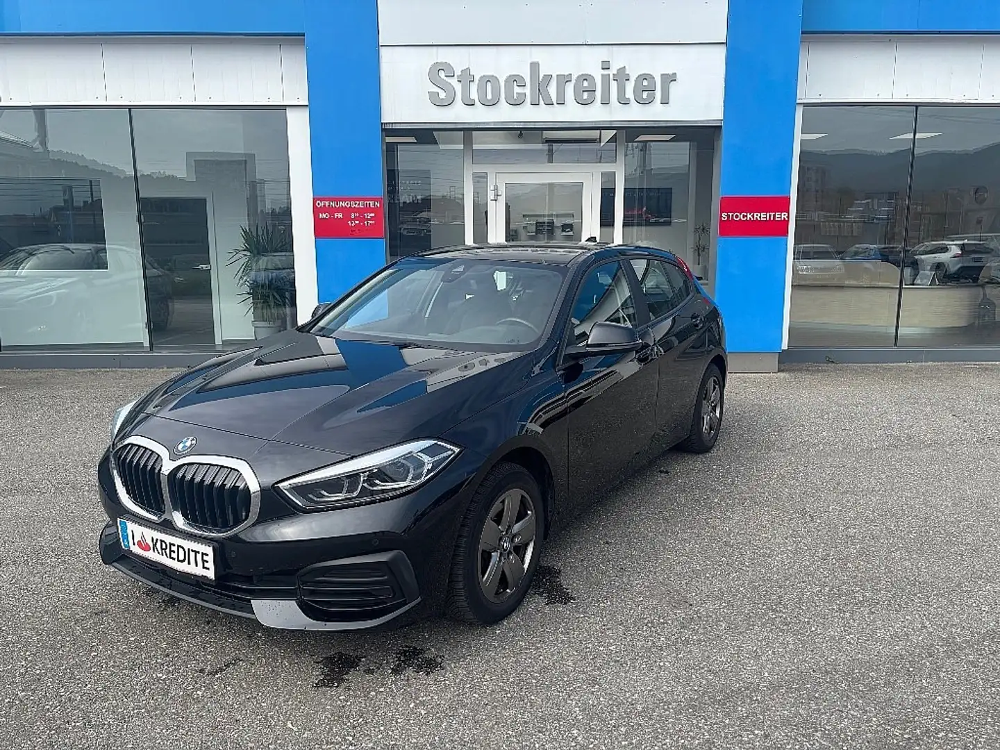 BMW 116 d Aut.*LED*NAVI*VIRTUAL*PDC Schwarz - 1
