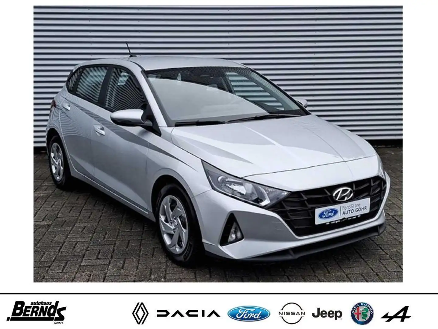 Hyundai i20 blue 1.2 Select DAB+ KLIMA MFL VZE SPURHALTEASSIS. Argent - 1