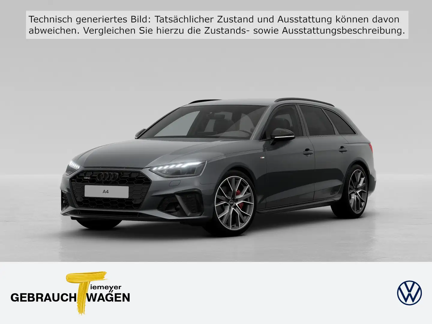 Audi A4 40 TFSI Q 2x S LINE OPS+ MATRIX AHK LM1 Grau - 1