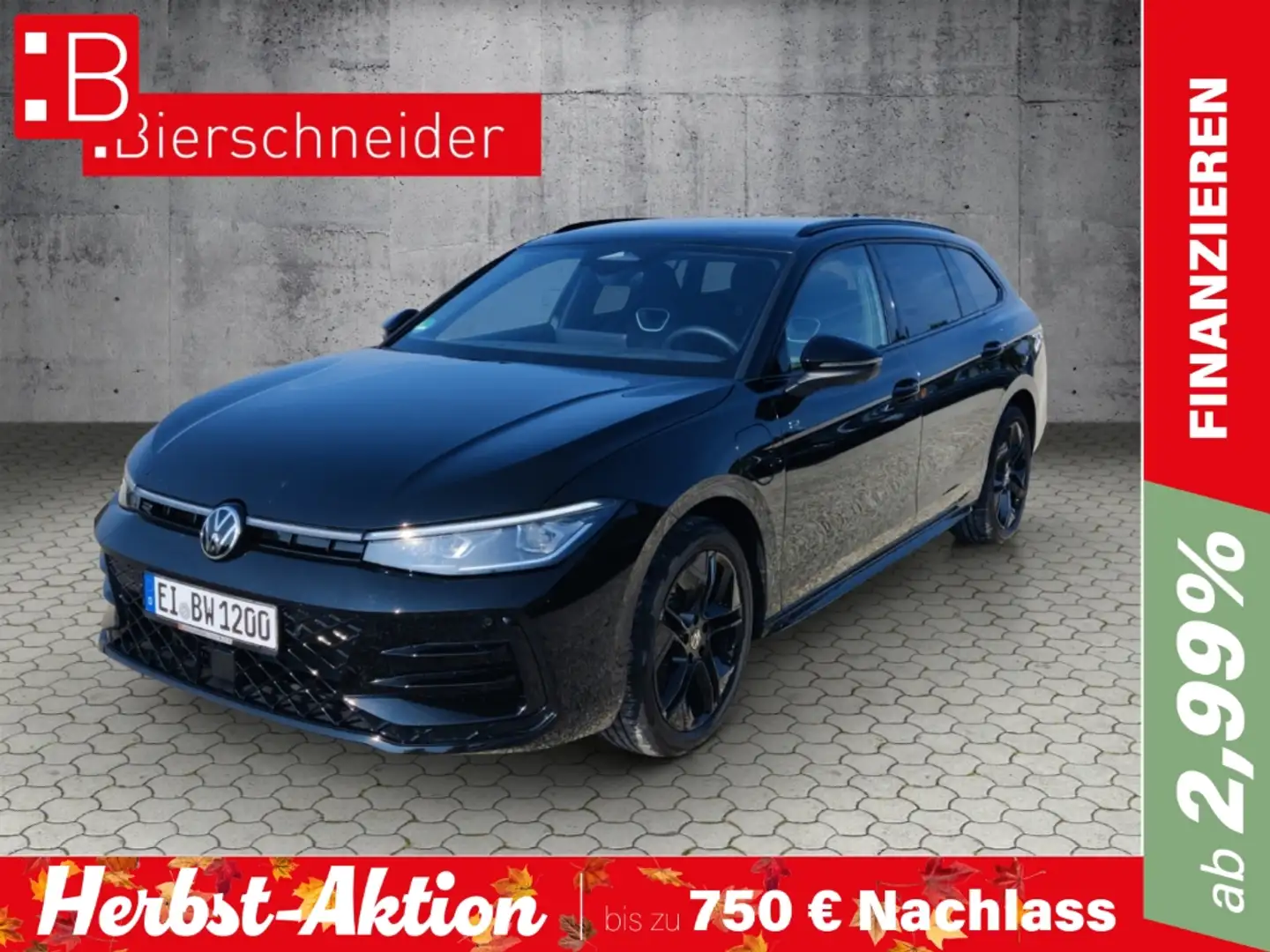 Volkswagen Passat 1.5 TSI DSG eHybrid R Line Black Style MATRIX HUD Schwarz - 1