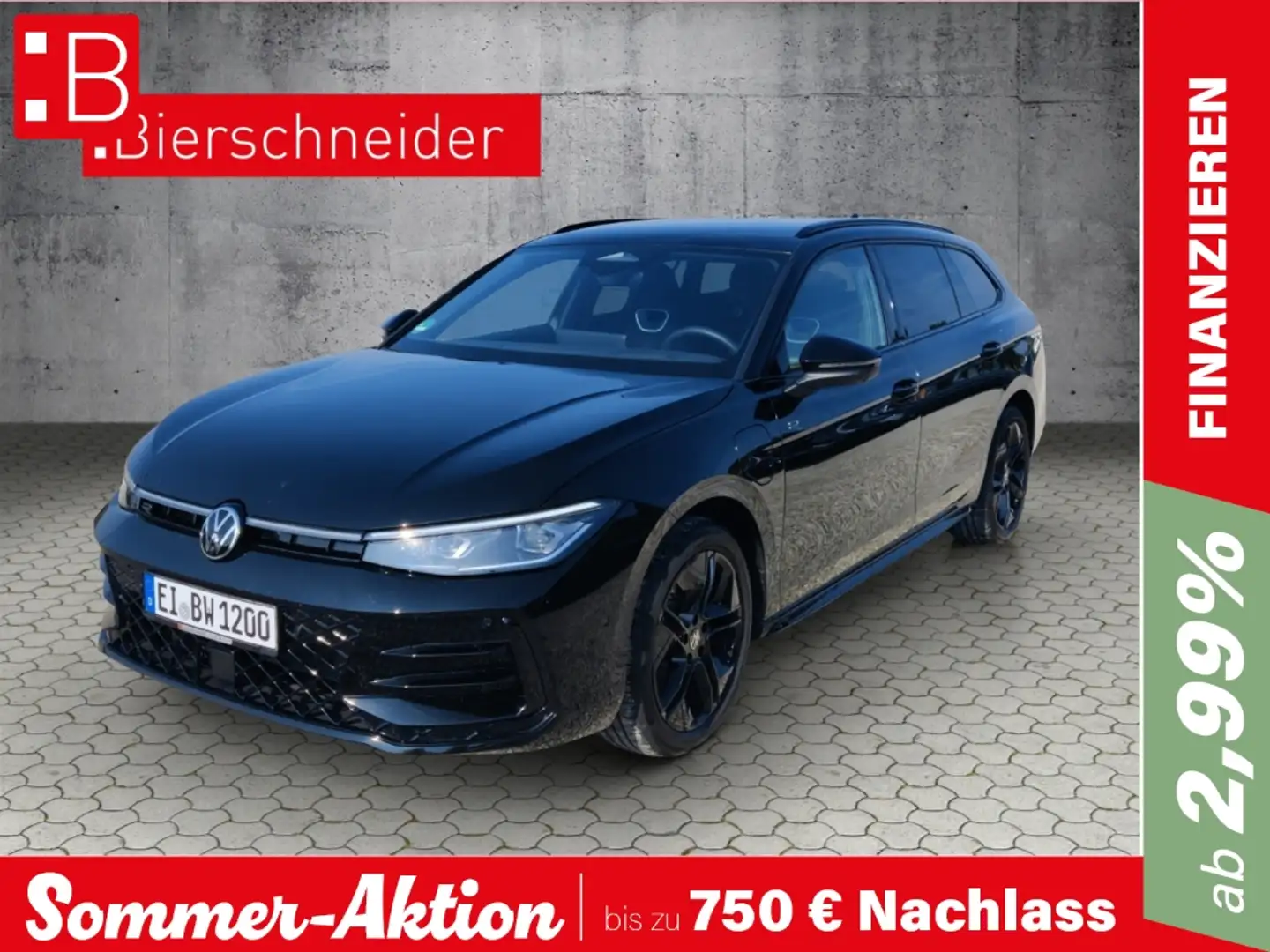 Volkswagen Passat 1.5 TSI DSG eHybrid R Line Black Style MATRIX HUD Schwarz - 1