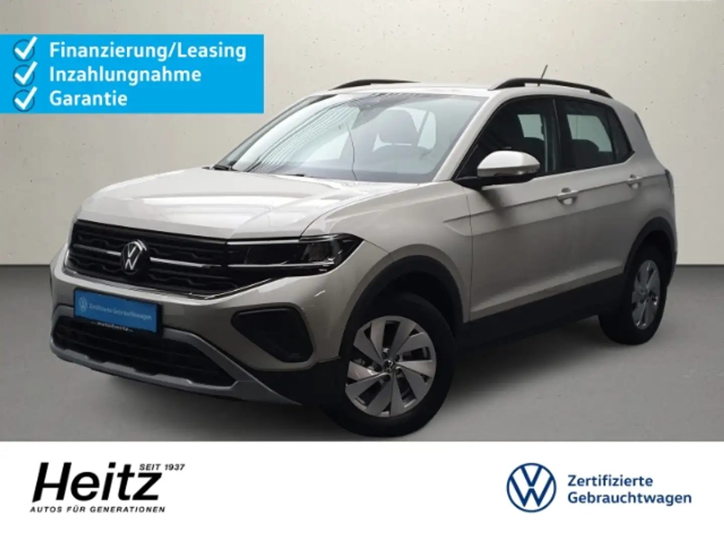 Volkswagen T-Cross TSI Life LED ACC App Connect PDC SHZ BT Grau - 1
