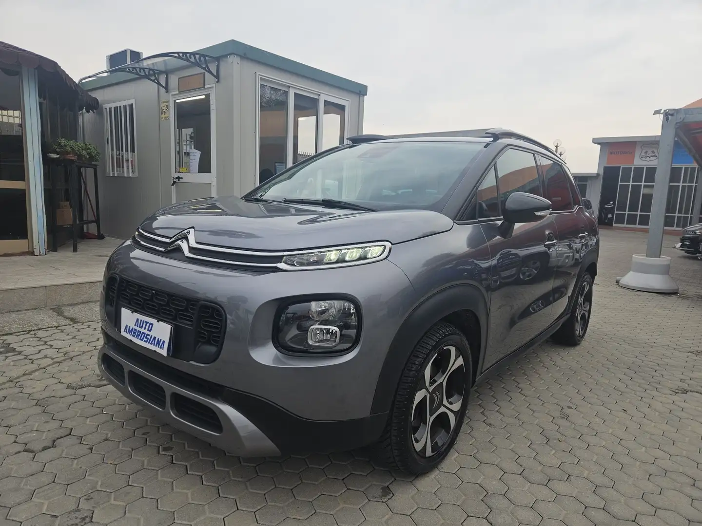 Citroen C3 C3 Aircross I 2017 Aircross 1.2 puretech Shine s Grigio - 1