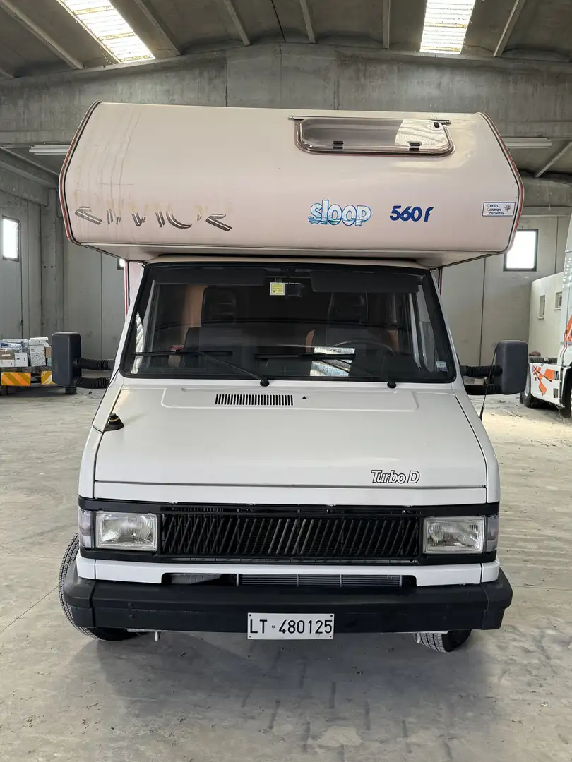 Fiat Ducato rimor sloop 560 Blanc - 1