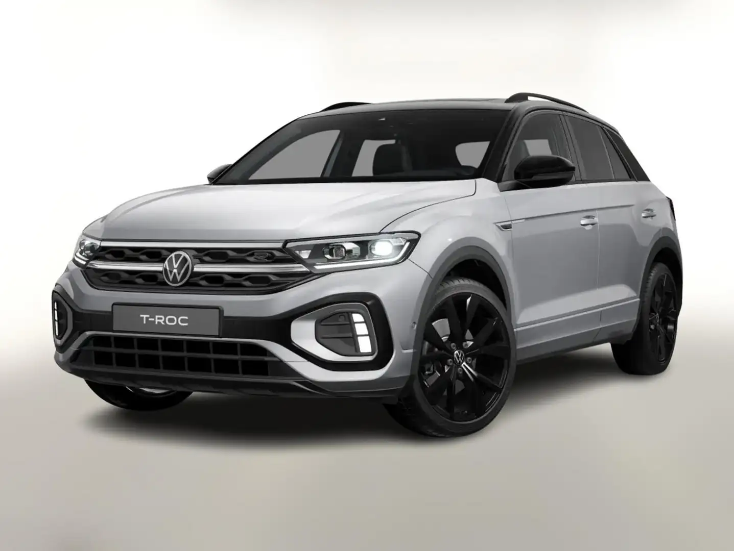 Volkswagen T-Roc R-Line TSI DSG Pano BlackP 19Z LED+ EasyOp 110 ... Silber - 1