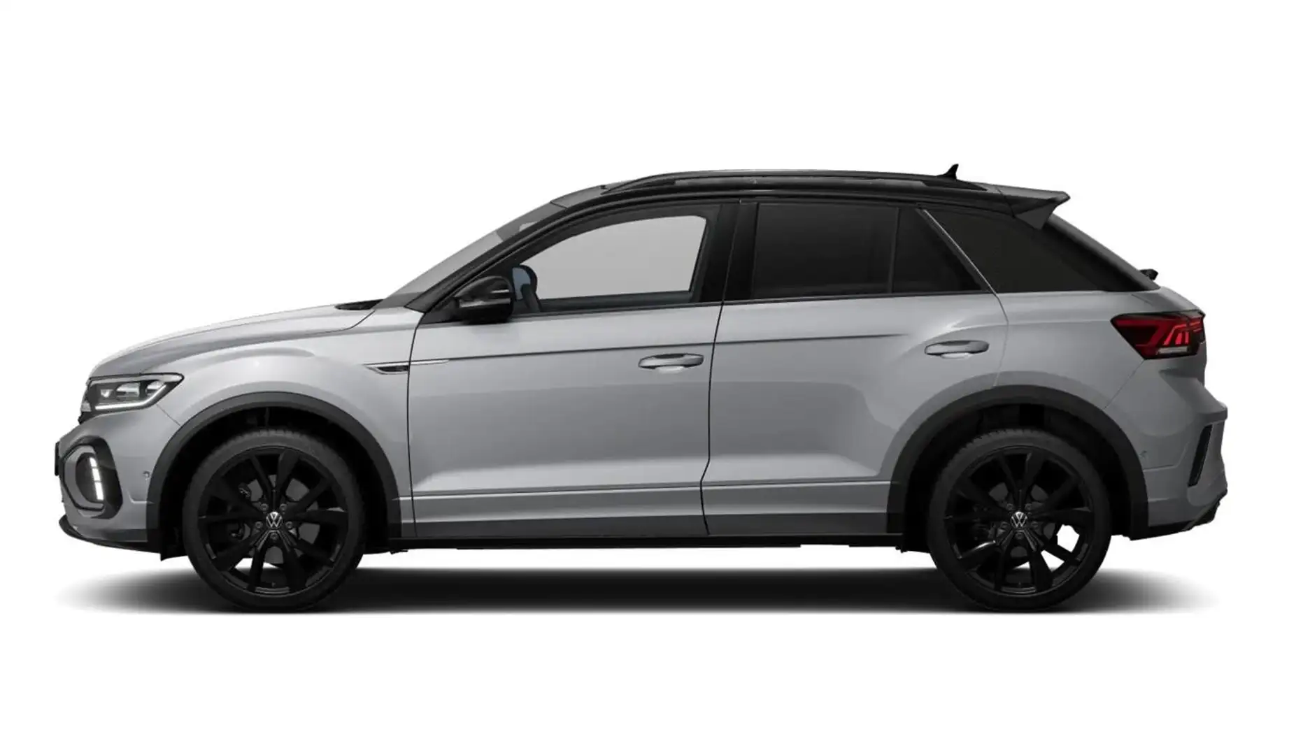 Volkswagen T-Roc R-Line TSI DSG Pano BlackP 19Z LED+ EasyOp 110 ... Silber - 2