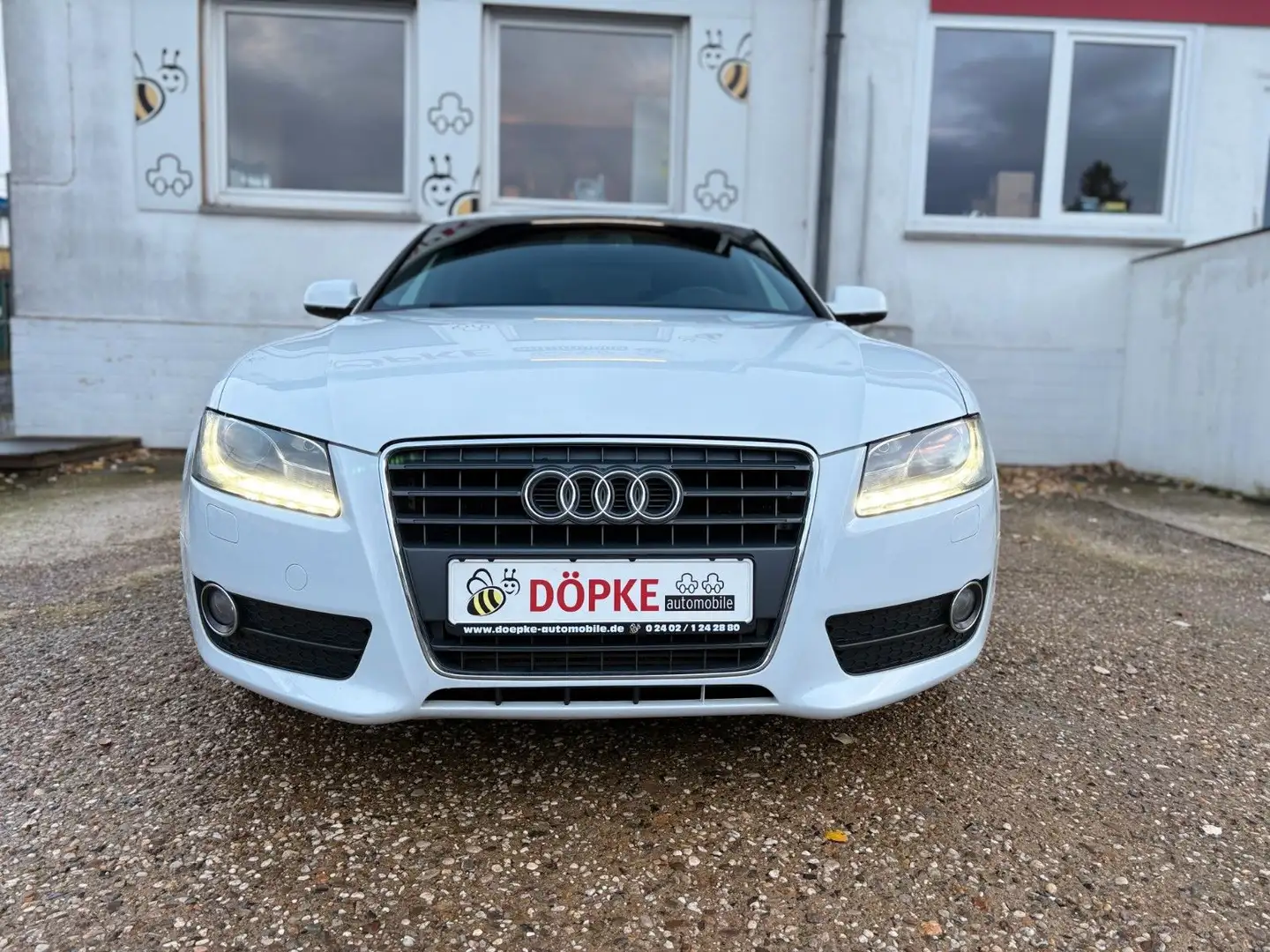 Audi A5 Sportback 2.0 TFSI S-Line Leder Navi SHZ PDC Wit - 2