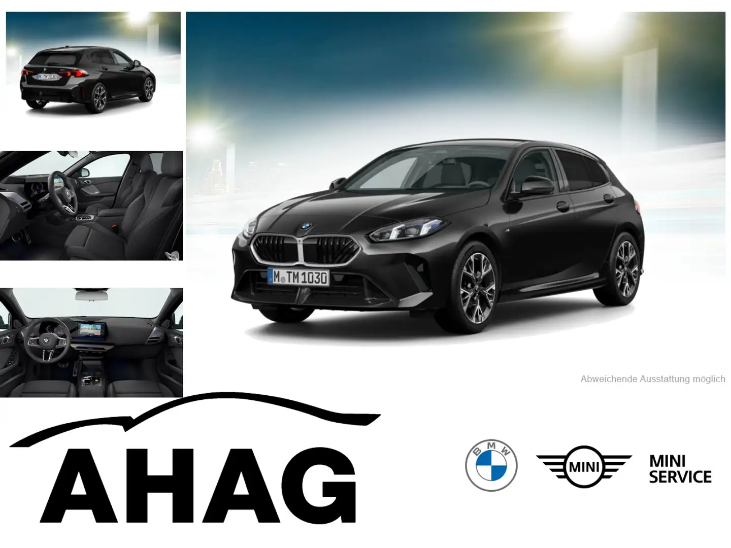 BMW 114 120 Steptronic M Sportpaket Klimaaut. Head-Up Schwarz - 1