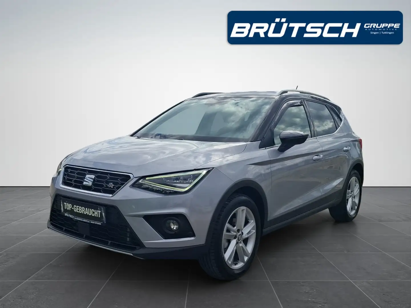 SEAT Arona FR 1.5 TSI KLIMA / NAVI / ACC / KAMERA / DAB+ Silber - 1
