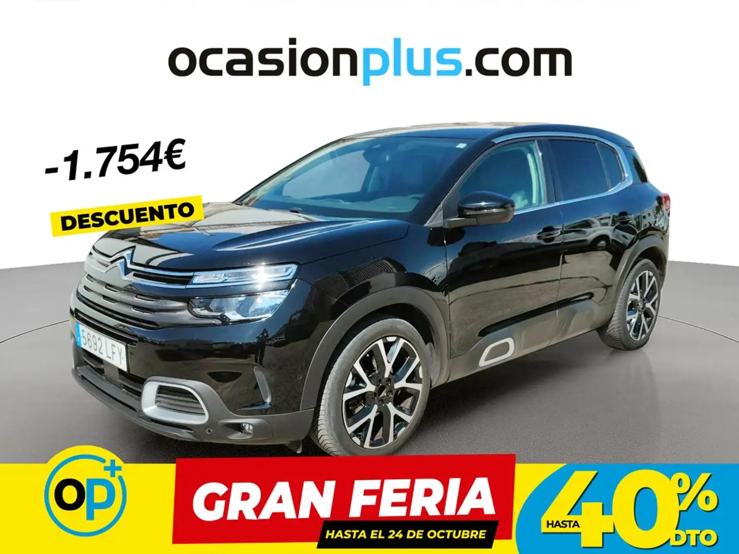 Citroen C5 Aircross PureTech S&S Feel 130 Negro - 1