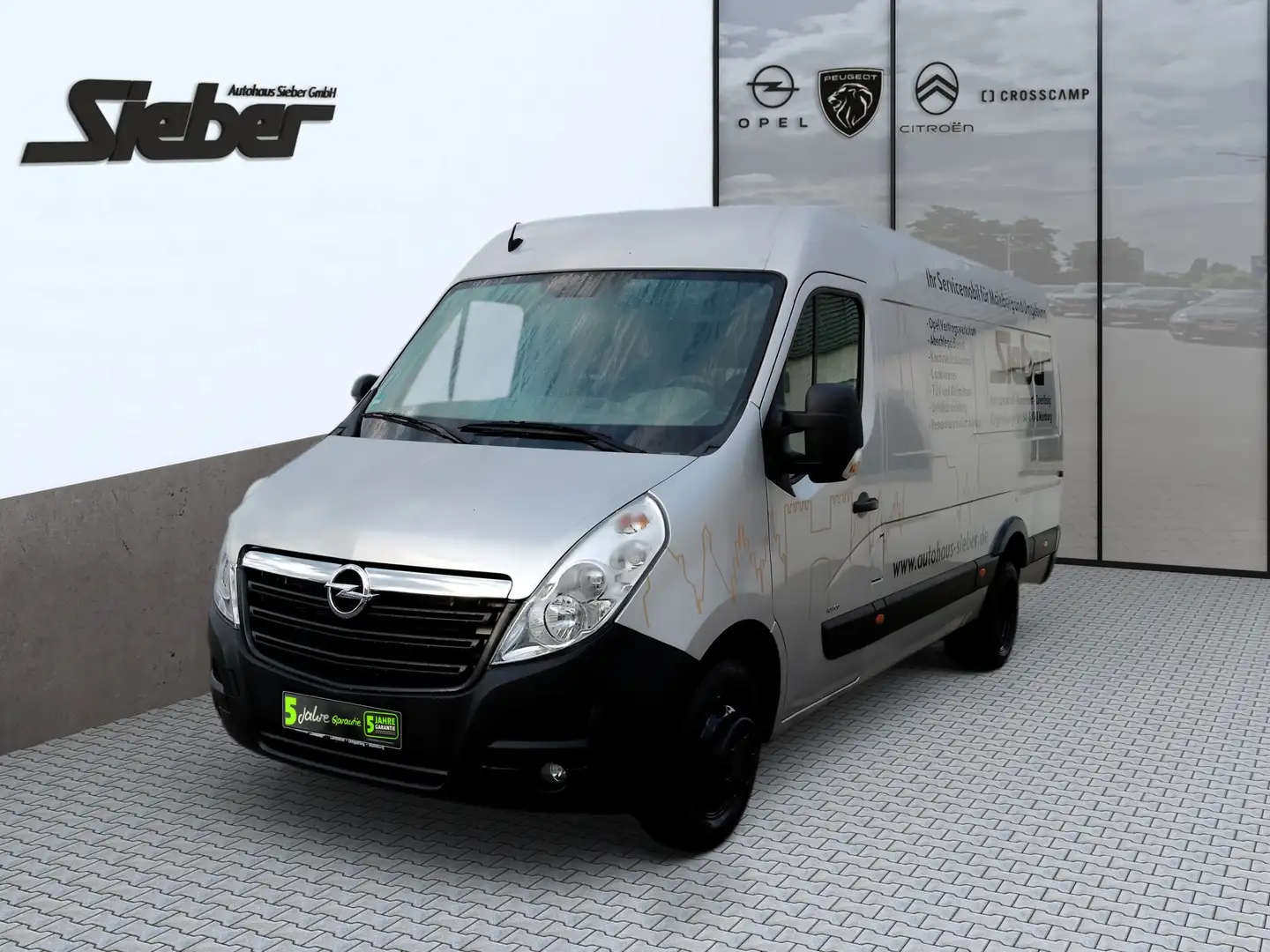Opel Movano B Kasten 2.3 CDTI Biturbo 163 L3H2 3.5t Silber - 2