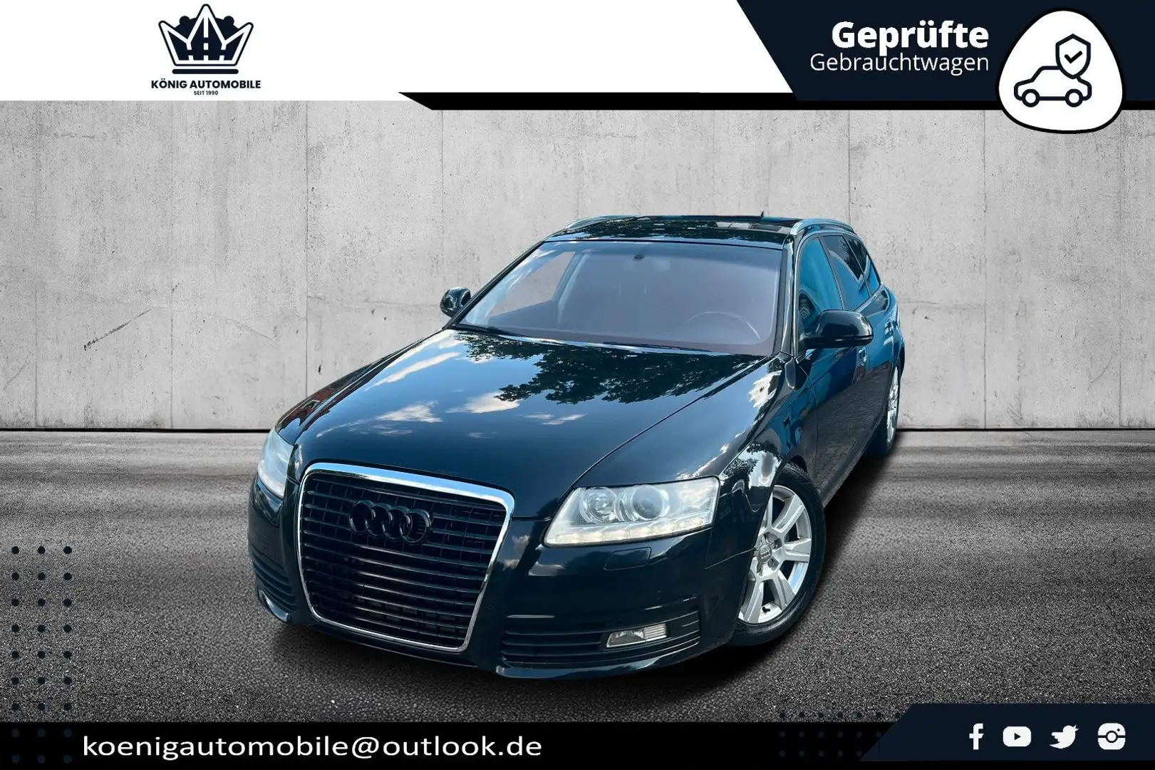 Audi A6 Avant 3.0 TDI quattro Aut. / XENON / MMI+ Schwarz - 1