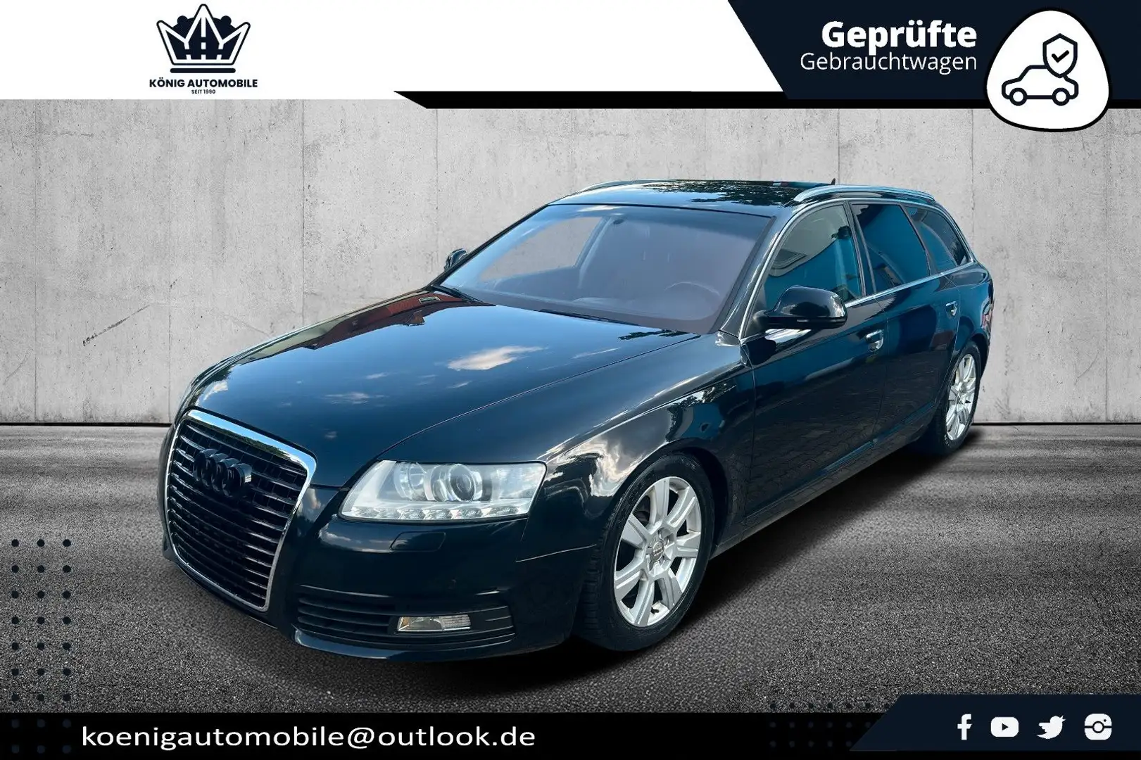 Audi A6 Avant 3.0 TDI quattro Aut. / XENON / MMI+ Schwarz - 2