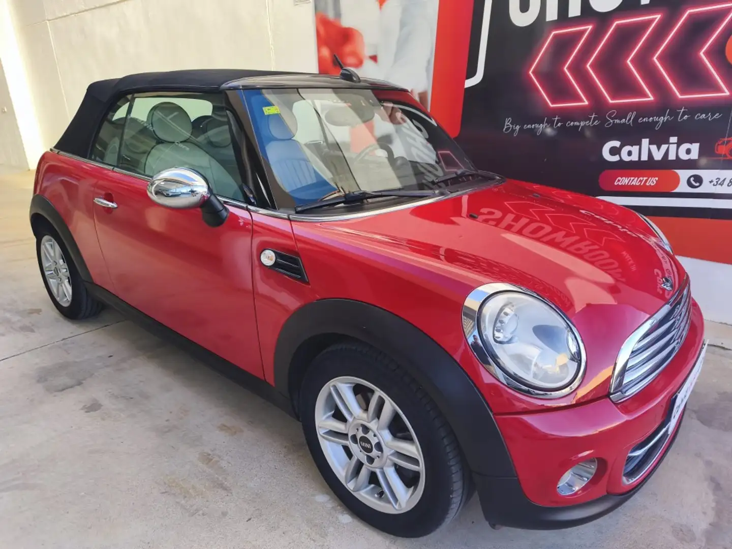 MINI Cooper Cabrio Aut. Rouge - 2