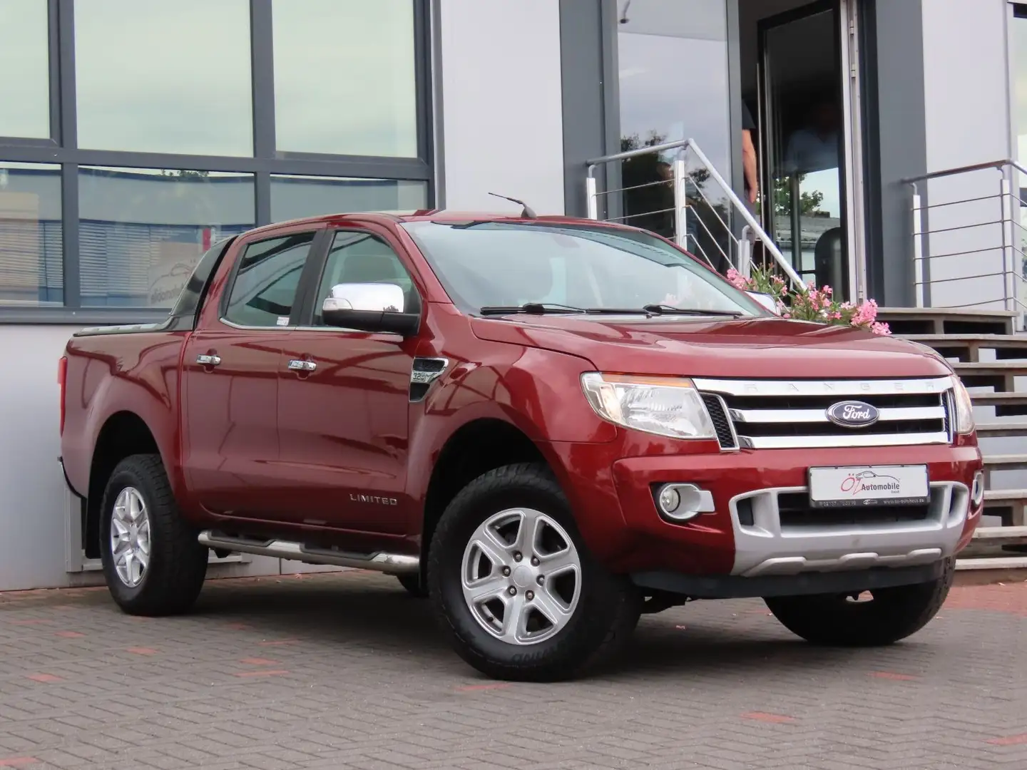 Ford Ranger 3.2TDCI Limited Doppelkabine 4x4 Rot - 2