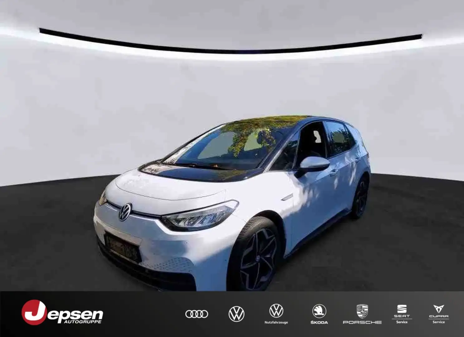 Volkswagen ID.3 Pro 58kWh /ACC /GANZJAHRESREIFEN Blanc - 1