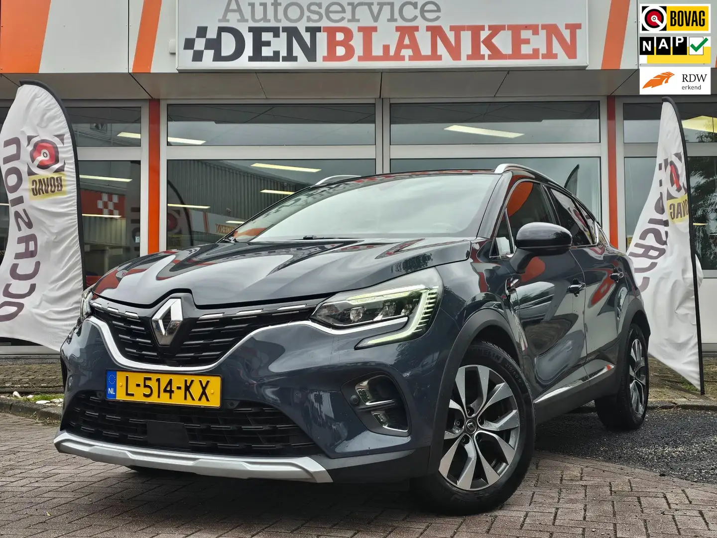 Renault Captur 1.3 TCe 140 Intens Automaat BJ.2021 / Groot Navi / Blu/Azzurro - 1