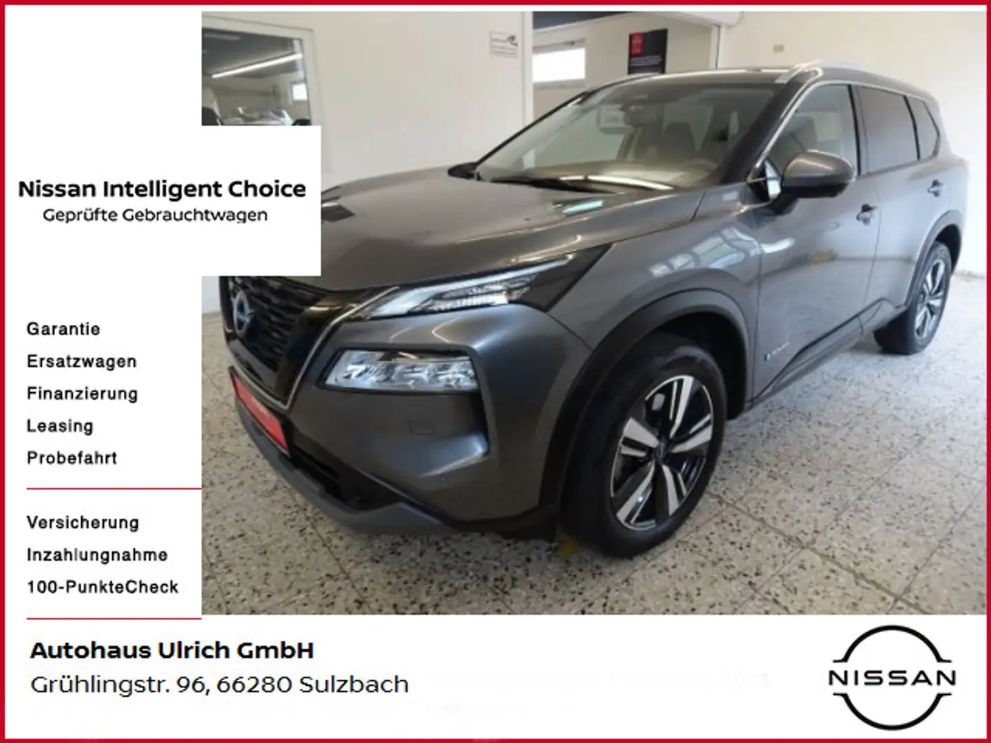 Nissan X-Trail 1.5 VC-T e-Power N-Connecta e-Power Pano Grau - 1