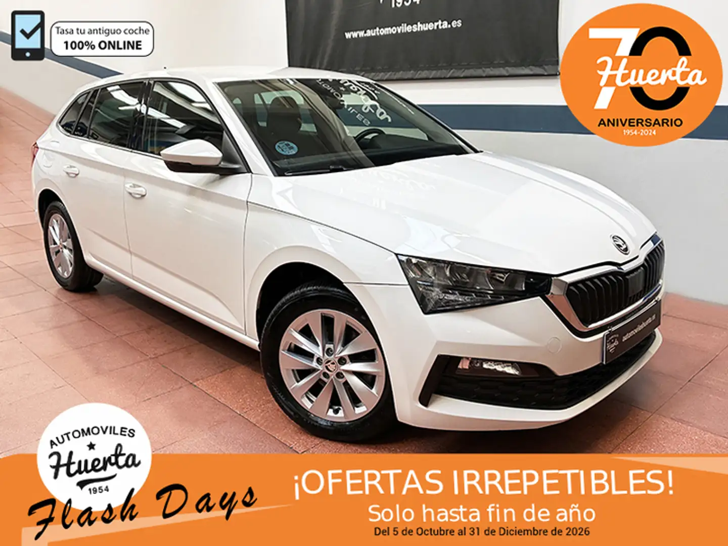 Skoda Scala 1.0 TSI Ambition 81kW Blanco - 1