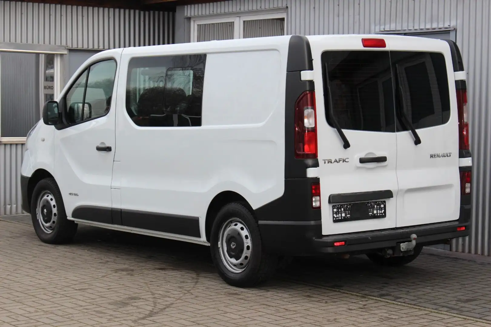 Renault Trafic Kasten Doka Mixto 6 Sitzer Komfort+Klima Weiß - 2