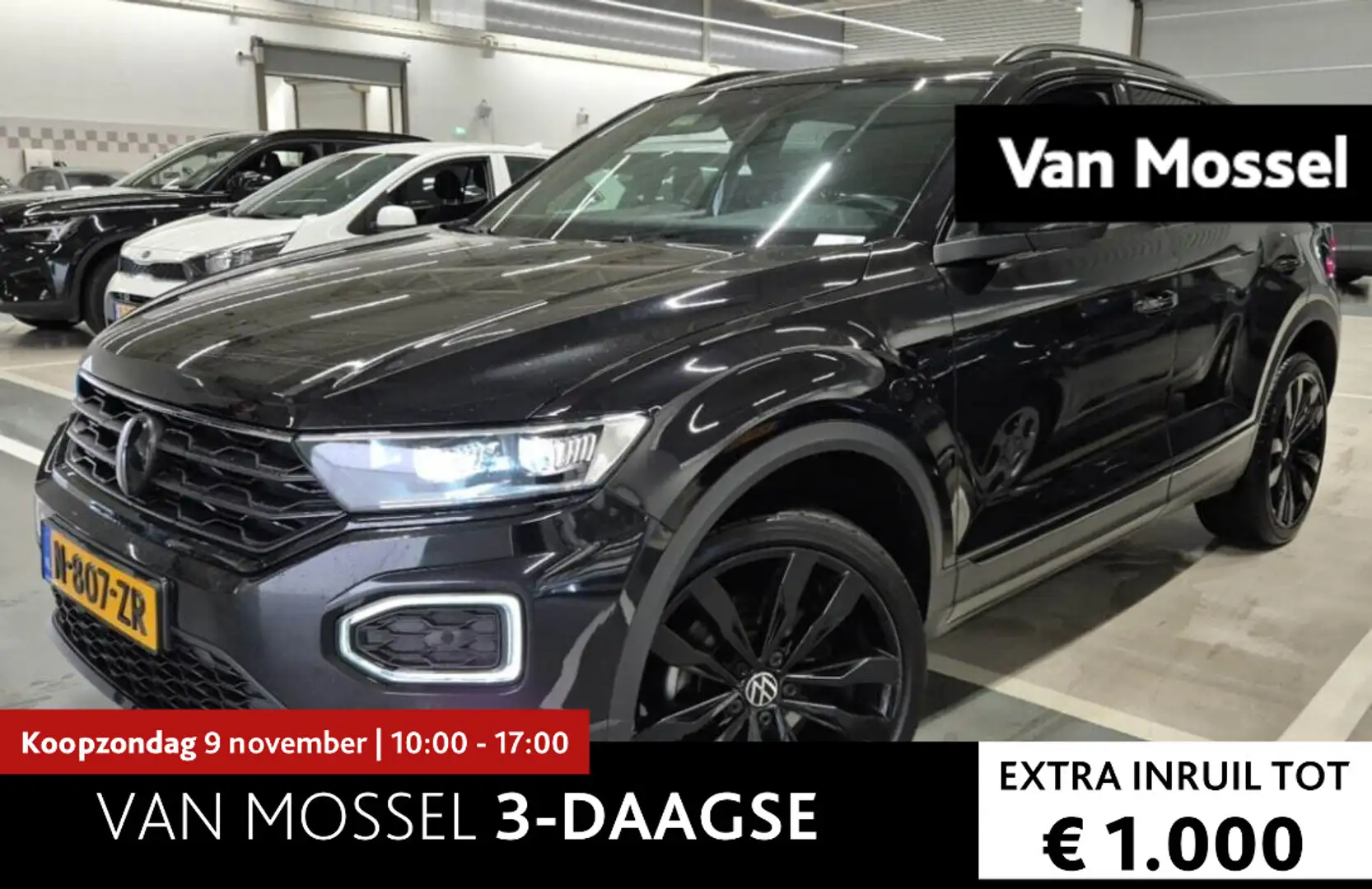 Volkswagen T-Roc 1.5 TSI Sport | 150PK | Automaat | Black Style | P Noir - 1